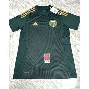 Adidas Portland MLS Timbers 2025 Home Jersey  Green Women's Medium IV9938 NEW